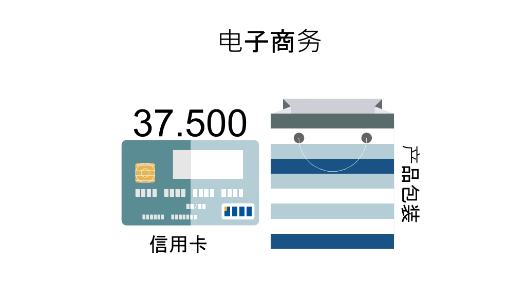 蓝色商务人物关系PPT图表合集-11