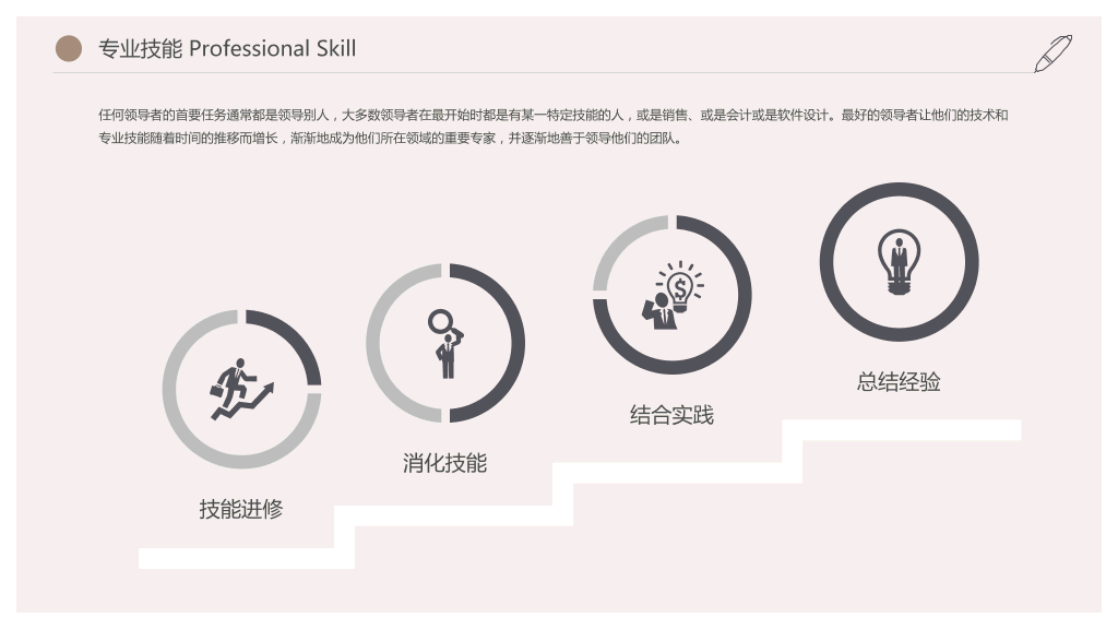 高端商务个人求职简历PPT-9