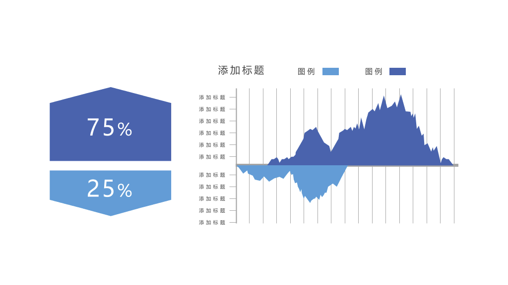 彩色简约汇报数据PPT图表集合-27